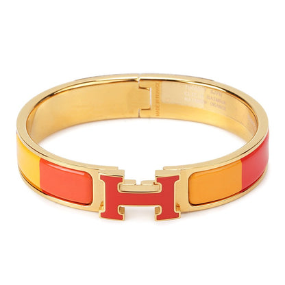 [Angela Jewellery]H BRACELET ORANGE RAINBOW CERAMIC