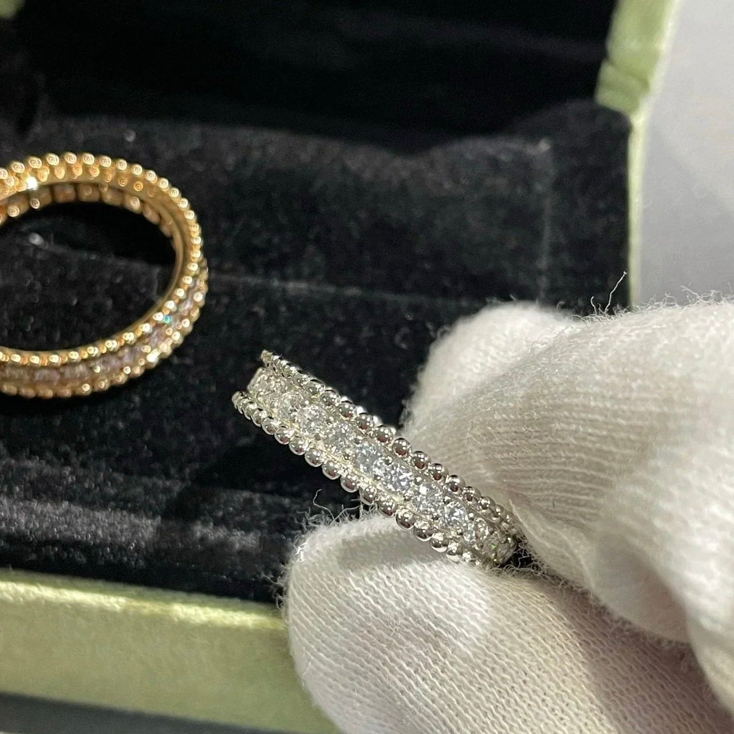 [Angela Jewellery]PERLEE DIAMOND ROSE GOLD RING