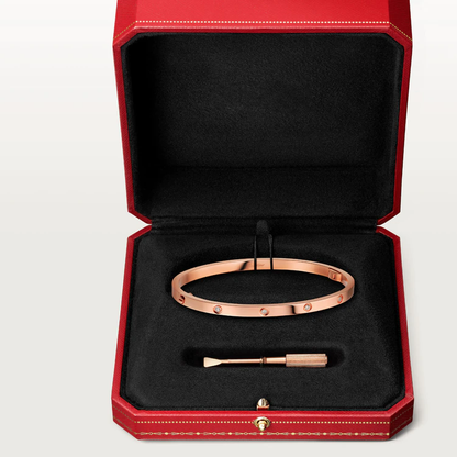 [Angela Jewellery]LOVE BRACELET 3.65MM 10 DIAMONDS