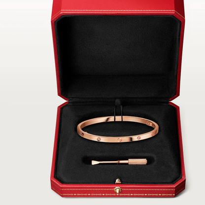 [Angela Jewellery]LOVE BRACELET 3.65MM 6 DIAMONDS