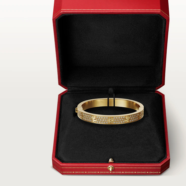 [Angela Jewellery]LOVE BRACELET 6.1MM DIAMOND-PAVED