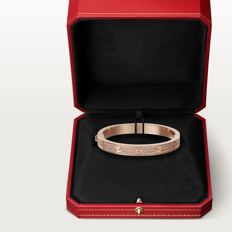 [Angela Jewellery]LOVE BRACELET 6.1MM DIAMOND-PAVED