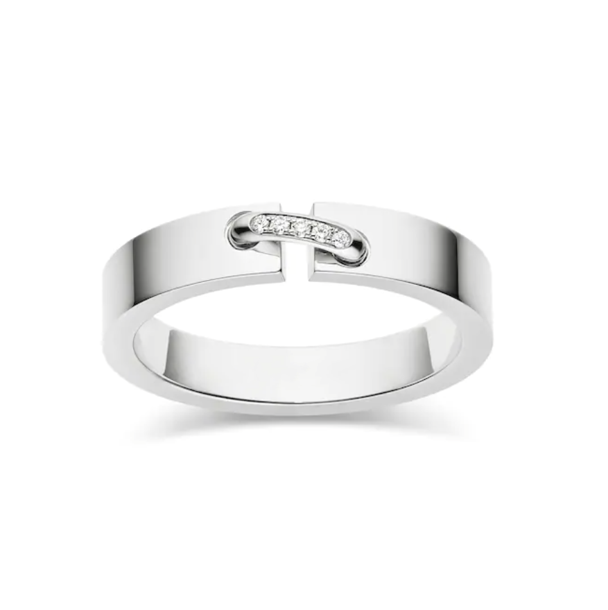 [Angela Jewellery]ALLIANCE LIENS VIDENCE DIAMOND 4MM RING