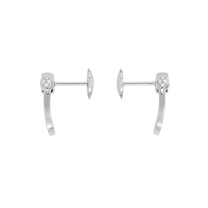 [Angela Jewellery]FORCE 10 FULL DIAMOND STUD EARRINGS MINI MODEL