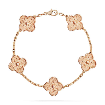 [Angela Jewellery]CLOVER 5 MOTIFS BRONZING BRACELET