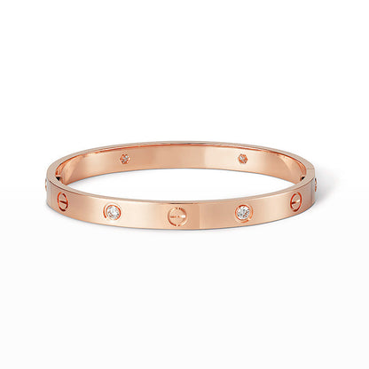 [Angela Jewellery]LOVE BRACELET 6.1MM 4 DIAMONDS