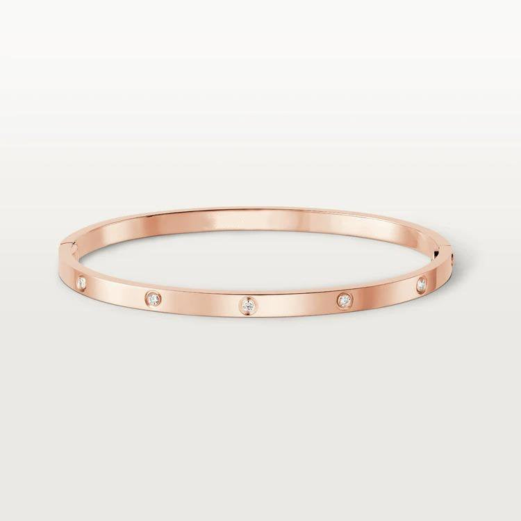 [Angela Jewellery]LOVE BRACELET 3.65MM 10 DIAMONDS