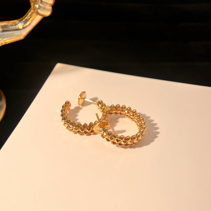 [Angela Jewellery]CLASH SMALL HOOP EARRINGS