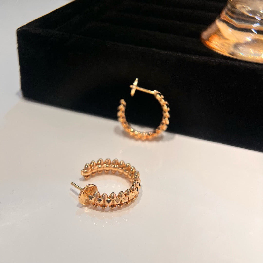 [Angela Jewellery]CLASH SMALL HOOP EARRINGS