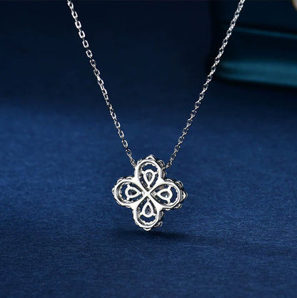 [Angela Jewellery]LOOP NECKLACE FULL MOTIF DIAMOND 16MM MULTIPLE COLORS