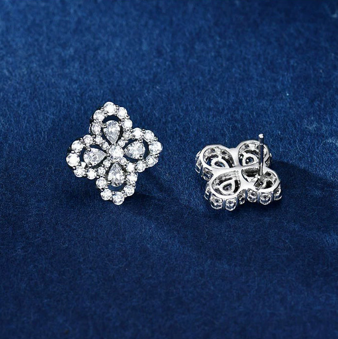 [Angela Jewellery]LOOP EARRINGS FULL MOTIF DIAMOND 16MM