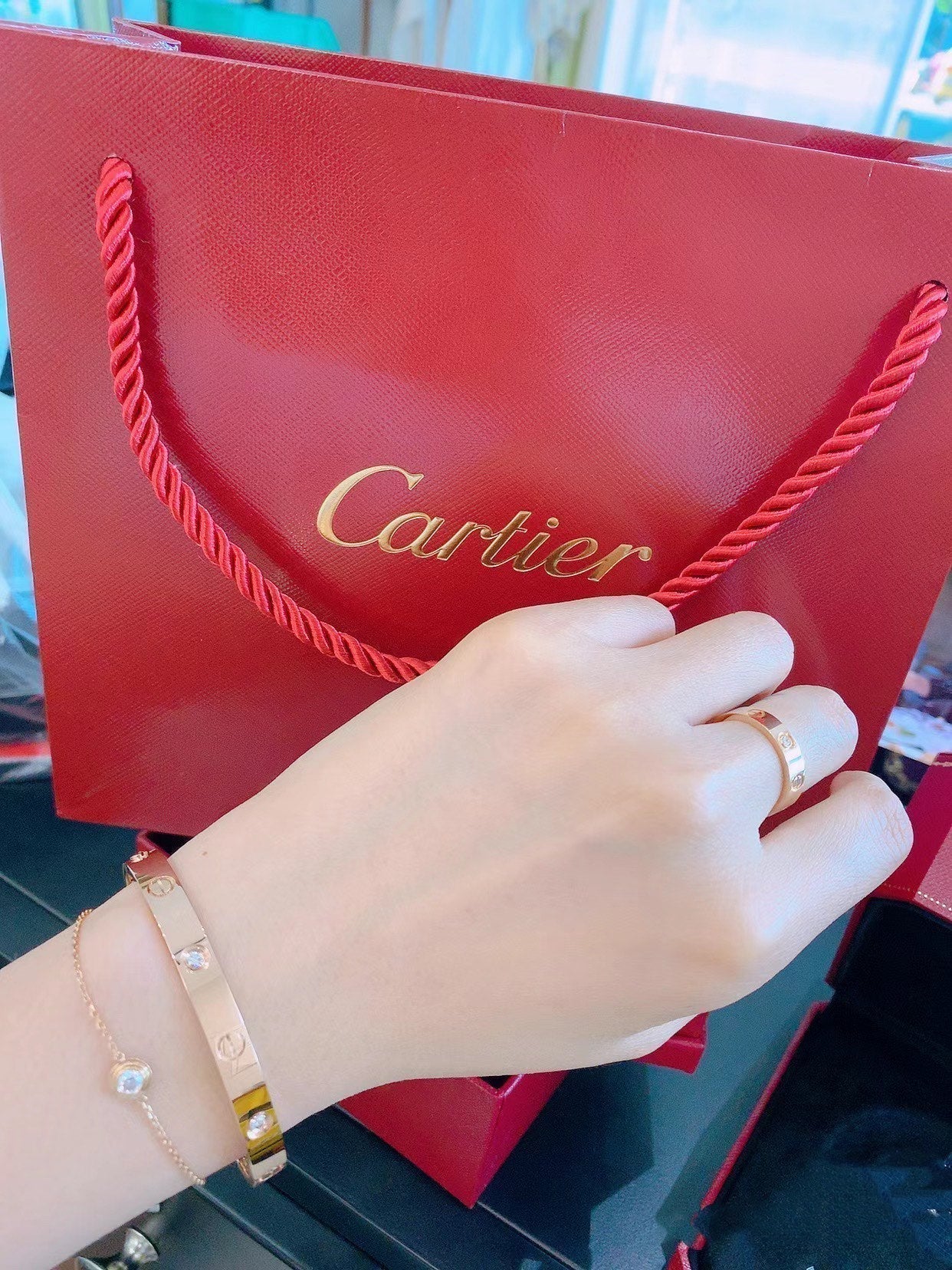 [Angela Jewellery]DAMOUR DIAMOND LINK BRACELET