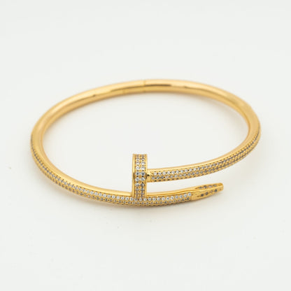 [Angela Jewellery]JUSTE BRACELET 3.5MM ALL DIAMONDS