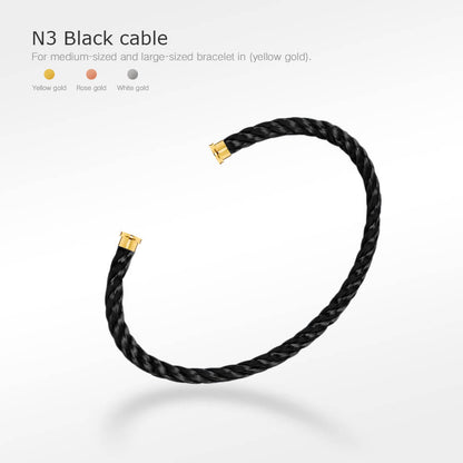 [Angela Jewellery]FORCE SERIES BRACELET CABLES 50 CHOICES (DIY SELECTION)
