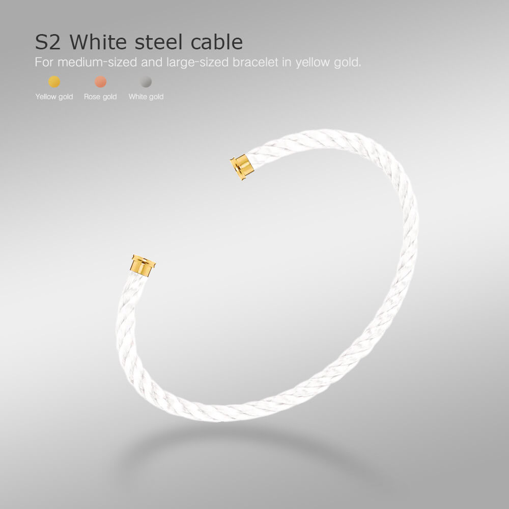[Angela Jewellery]FORCE SERIES BRACELET CABLES 50 CHOICES (DIY SELECTION)