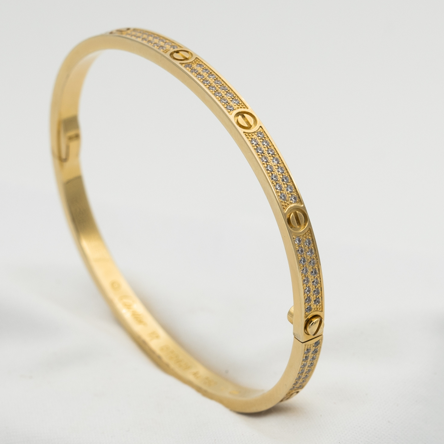 [Angela Jewellery]LOVE BRACELET 3.65MM DIAMOND-PAVED