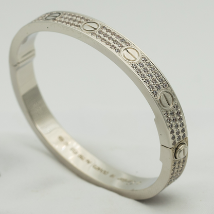 [Angela Jewellery]LOVE BRACELET 6.1MM DIAMOND-PAVED