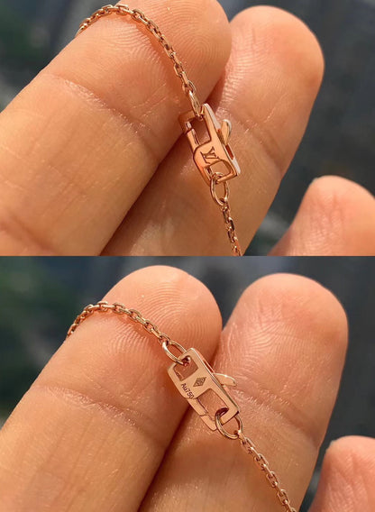 [Angela Jewellery]BLOSSOM PENDANT PINK GOLD AND DIAMOND