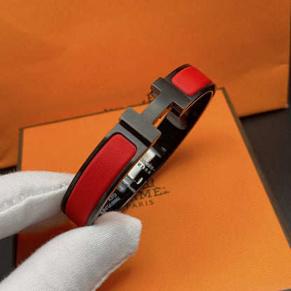 [Angela Jewellery]CLIC HM SO BLACK RED BRACELET