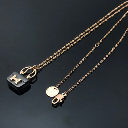 [Angela Jewellery]WOMEN'S HM AMULETTES CONSTANCE PENDANT NECKLACE