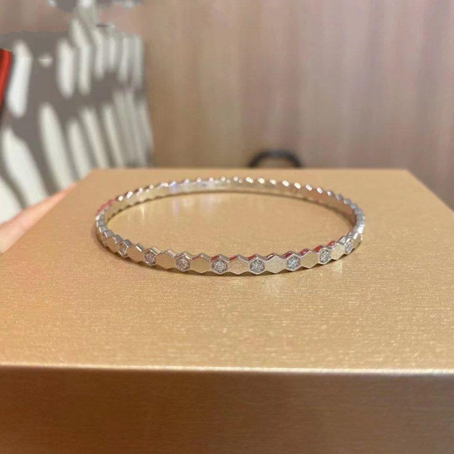 [Angela Jewellery]BEE LOVE SILVER DIAMOND BRACELET
