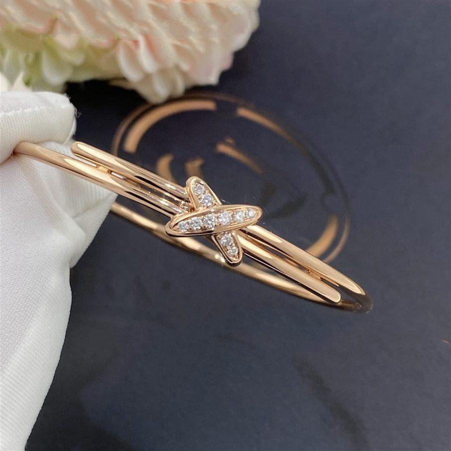 [Angela Jewellery]JEUX DE BRACELET PINK GOLD DIAMONDS