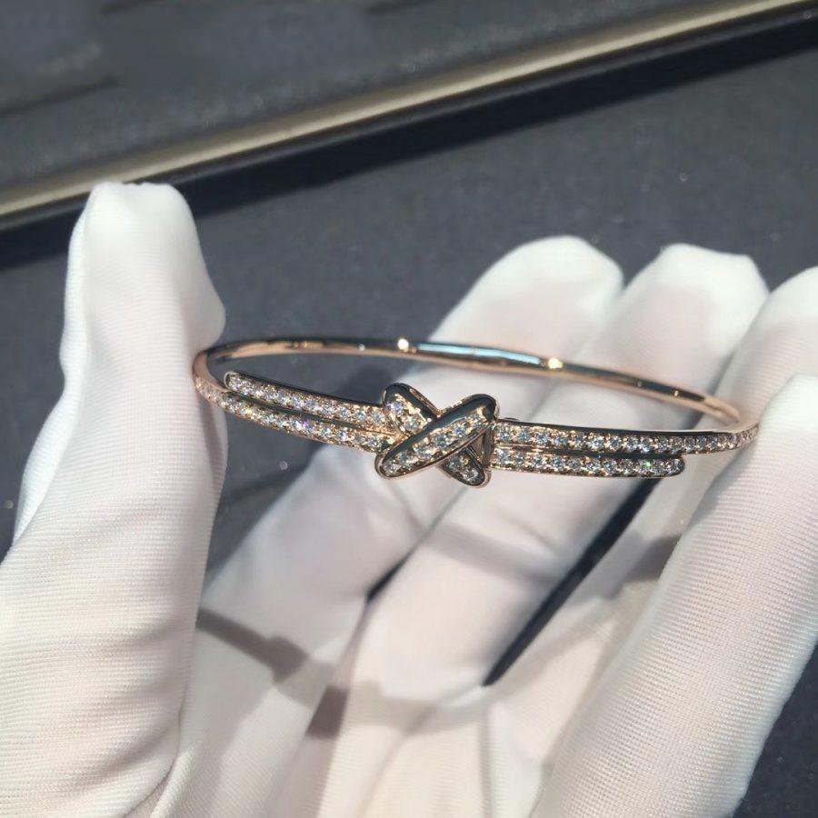 [Angela Jewellery]JEUX DE BRACELET DIAMONDS PINK GOLD