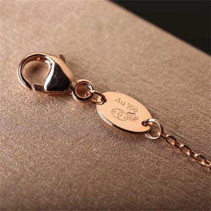 [Angela Jewellery]Hollow Design Four-Leaf Clover Flower Shape Ring