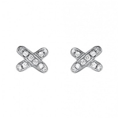 [Angela Jewellery]JEUX DE DIAMOND EARRINGS
