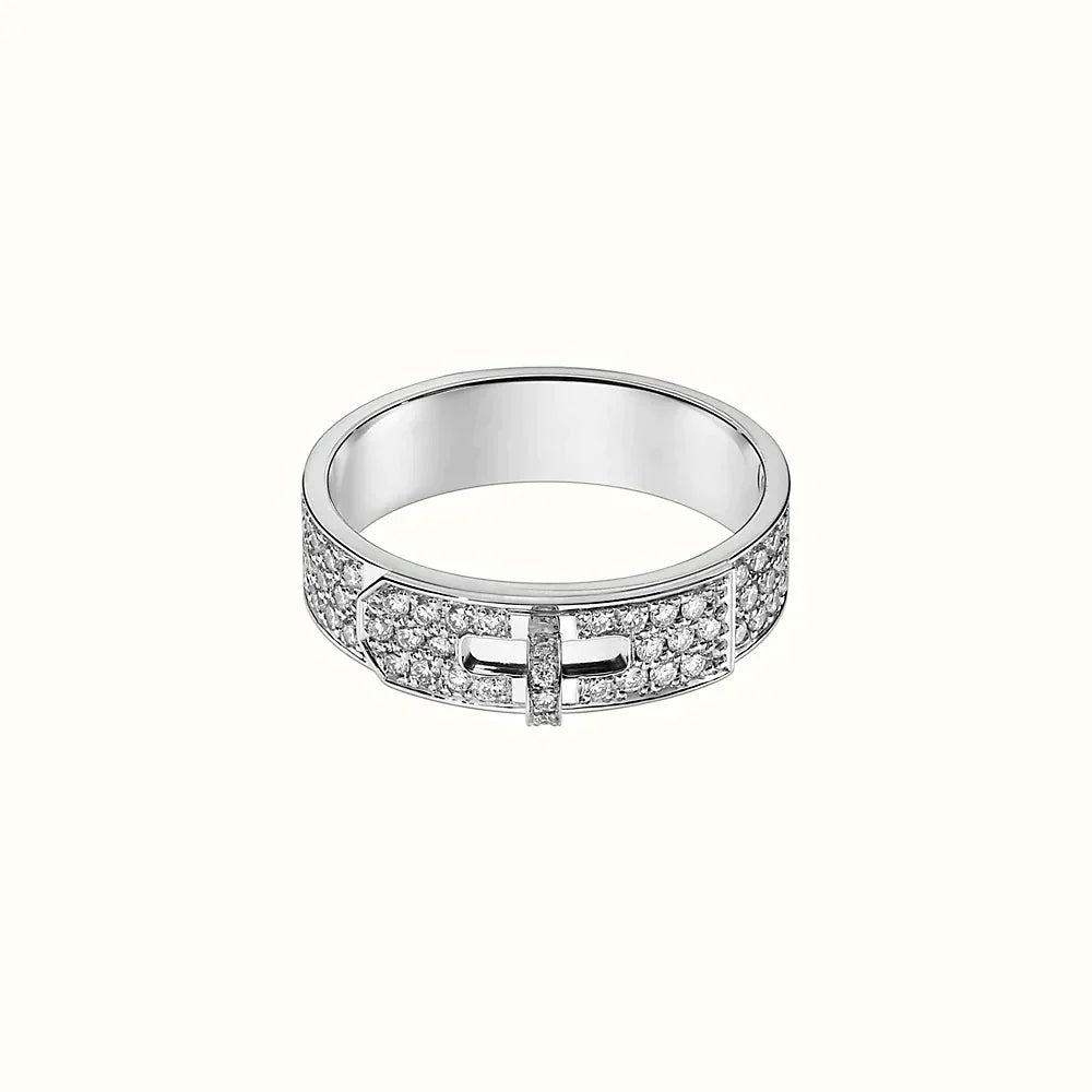 [Angela Jewellery]KELLY SILVER DIAMOND RING