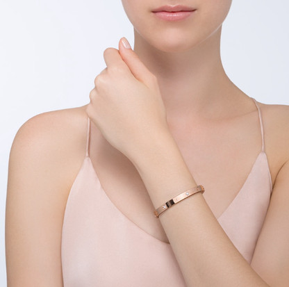 [Angela Jewellery]LOVE BRACELET 6.1MM 4 DIAMONDS