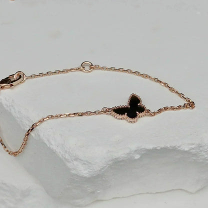 [Angela Jewellery]BUTTERFLY ONYX  BUTTERFLY BRACELET