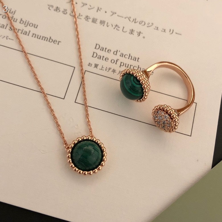 [Angela Jewellery]PERLEE COULEURS DIAMOND ROSE GOLD BETWEEN THE FINGER RING