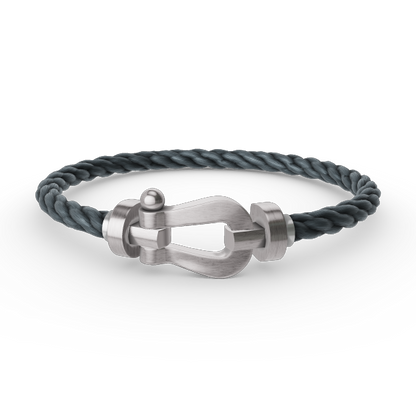 [Angela Jewellery]FORCE LARGE HORSESHOE NO DIAMOND BRACELET SILVER