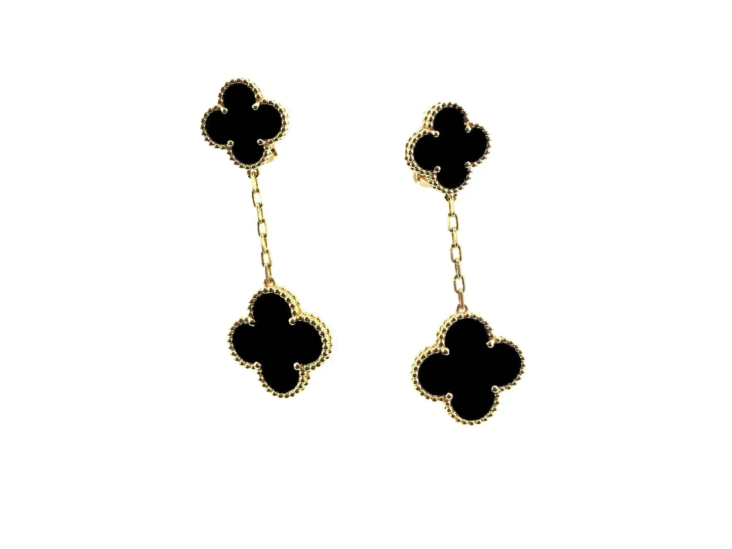 [Angela Jewellery]CLOVER 2 MOTIFS  EARRINGS (MULTIPLE CHOICESC