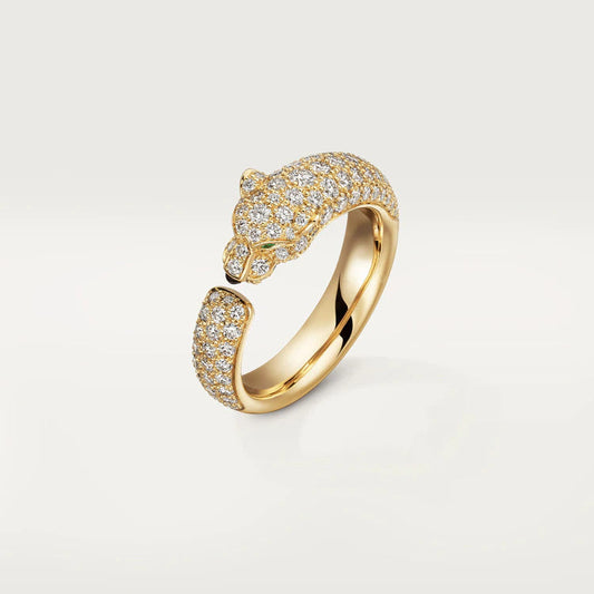 [Angela Jewellery]PANTHERE PINK GOLD DIAMOND RING